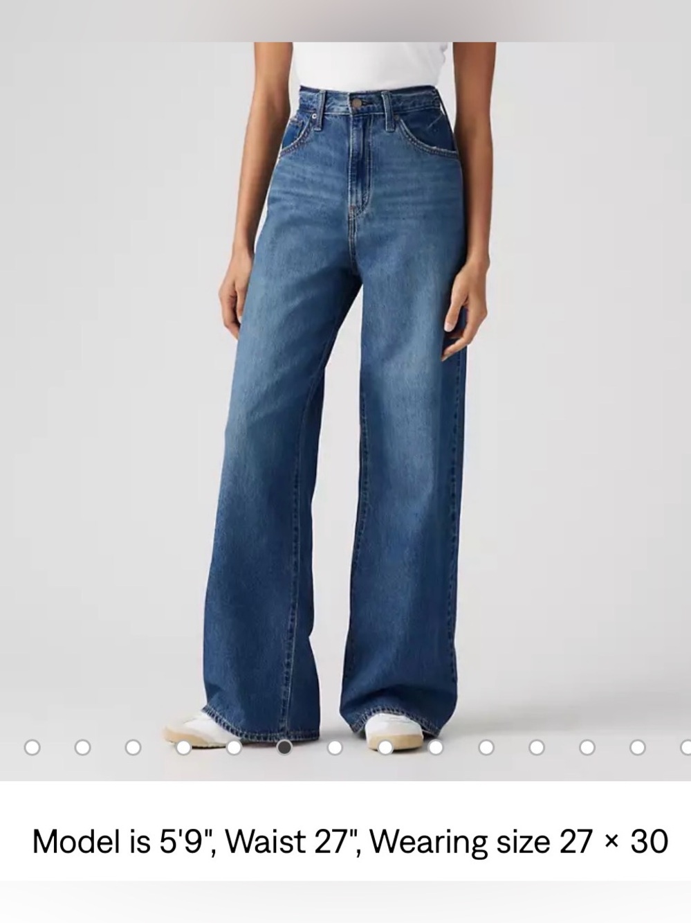 Levi’s “Cinch Baggy” Denim Jeans